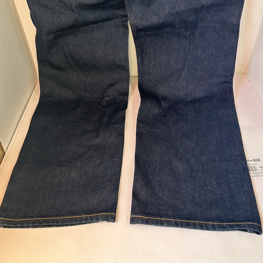 Levi’s 505 regular 38x34 darkwash straight leg jeans - Picture 6 of 8